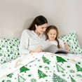 thumbnail image 5 of Homewish Xmas Tree Gifts 3 Pieces Queen Comforter Set for Kids Children Teens,Merry Christmas Ultra Soft Bedding Sets,Happy New Year Bedding Comforter Set Breathable,Microfiber Bedroom Decor, 5 of 8