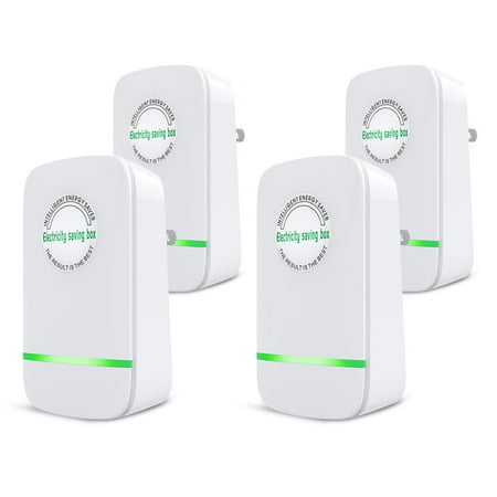 

4 Pack Power Saver Energy Saver Electricity Saving Box Household Energy Saver 30KW Power Saving and High Efficiency US Plug 90V-250V