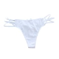 thumbnail image 1 of Aayomet Culottes Bikini pour Femmes String Aguichant Mode (Blanc, Taille Unique), 1 of 4