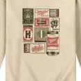 thumbnail image 2 of Miller High Life - Match Box Collage Graphic Fleece Sweatshirt, 2 of 4