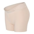 thumbnail image 4 of Ketyyh-chn99 Maternity Underwear Cotton V-Waist Pregnancy Womens Panties Maternity Underwear Beige,2XL, 4 of 4