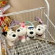 thumbnail image 2 of Colgante de cachorro West Highland de color caramelo de dibujos animados, cuerda de color de moda, ropa, muñeco de peluche de perro, accesorios, lindo regalo para mascotas, 2 of 5