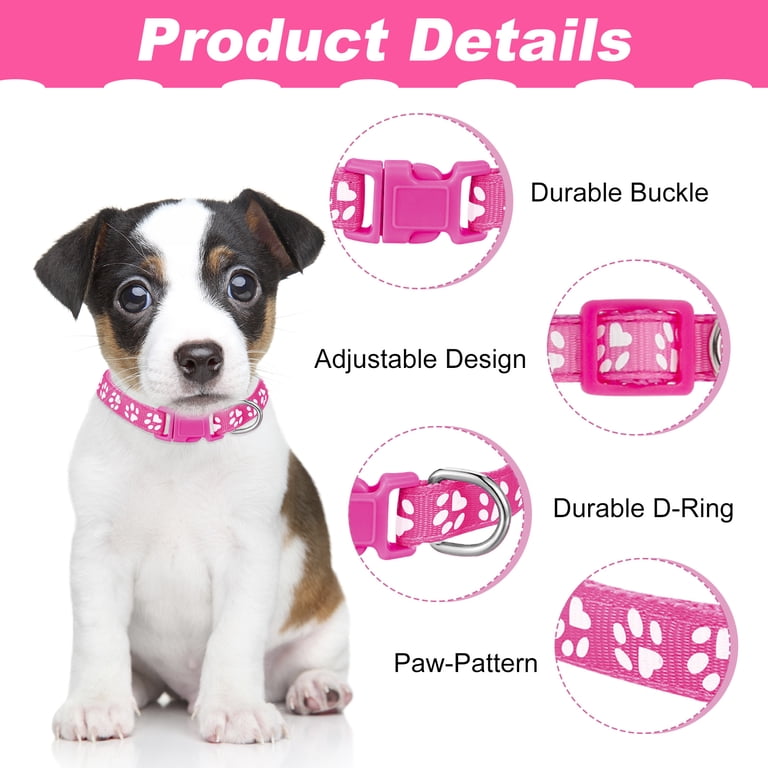 Prdigy 18-Pack Puppy Collar Set, Multicolor Quick Release photo 5