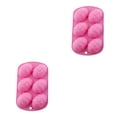 thumbnail image 4 of bedienty Easter Eggs Shape Mould Cake Baking for Ice Cube Tray Chocolate Silicone Mould Pink 2Set, 4 of 6