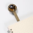 thumbnail image 3 of Crocodile star Lace Bookmark in Antique Bronze - a Stylish Reading Accessory for Book Lovers, 3 of 5