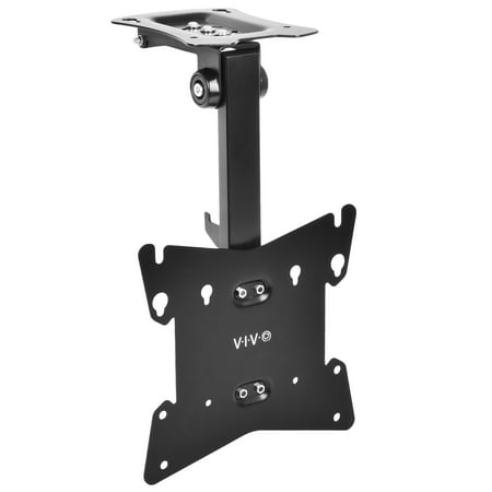Ceiling Television Mount VIVO Black Flip Down 20