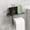 Black, variant on No Drill Bathroom Tissue Holder - Toilet Paper Roll Stand Storage Rack for Vanity Countertop RV Space Saving