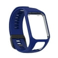 thumbnail image 1 of Compatible con correa de pulsera inteligente TomTom Compatible con Tom Tom Runner23 Spark correa de muñeca de repuesto impermeable de silicona, 1 of 7