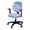 Blue Floral, variant on PJHEQOXE Blue White Floral Print 2 Pcs Office Chair Covers Set Computer Universal Protective Stretchable Chair Seat Covers Slipcovers Pads Office Cushion Backrest for Rotating