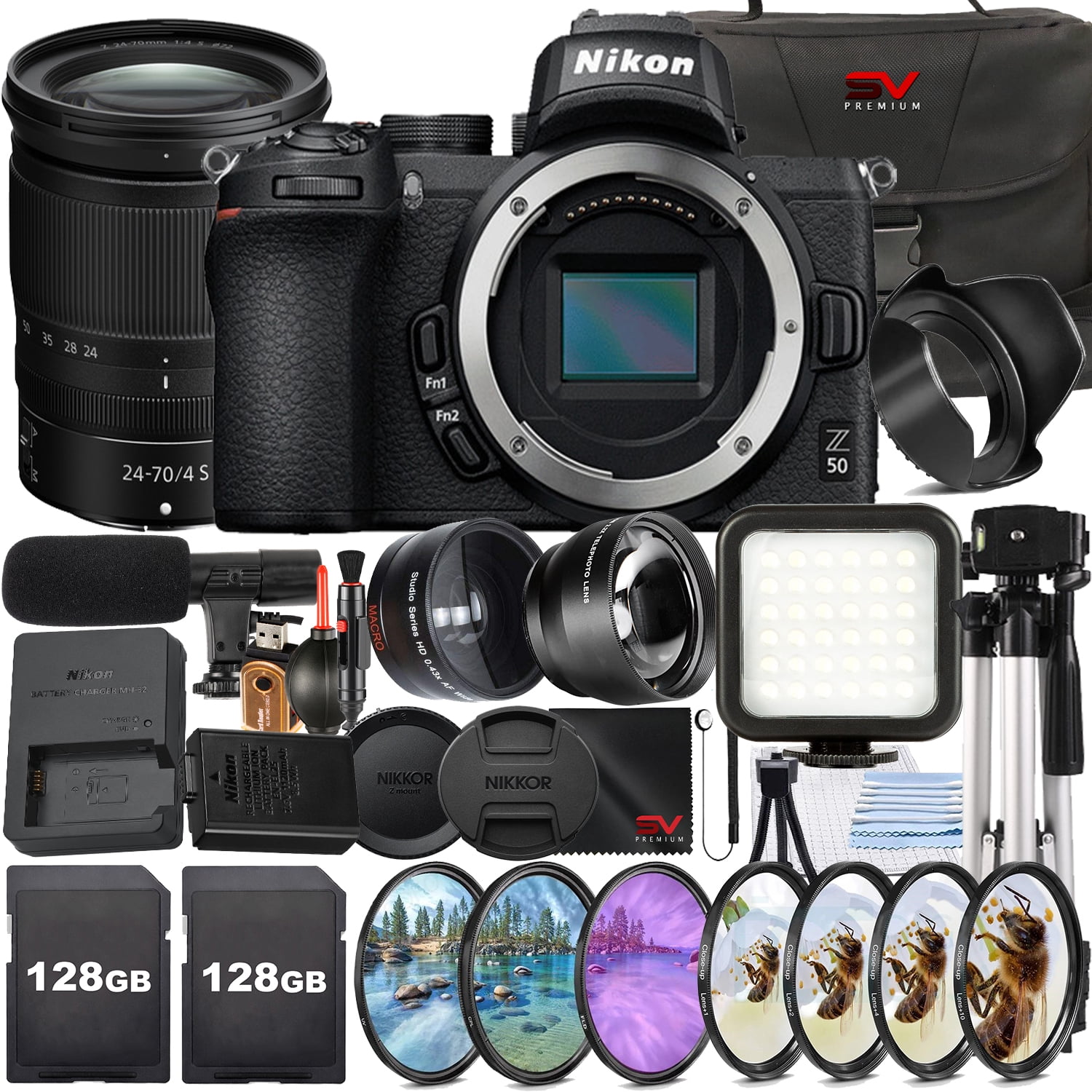Nikon D610 DSLR Camera 24.3MP FX-Format Body Only, Black