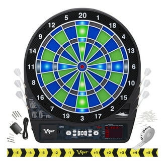 GLD Products Viper Ion Electronic Dartboard, 48 Games, Up to 8