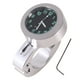 thumbnail image 2 of Reloj Del Manillar De La Motocicleta, 7/8 A 1 Silver Motorcycle Manillar Monte Reloj Watch Para Motocicletas, Cruceros, Helicópteros Y Bicicletas Personalizadas, 2 of 7
