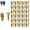 (30pcs), variant on No Drill Dry Wall Anchors, 6×14mm Short Expansion Screw Set for Stripped Threads, Hinge Repair Screw & Expansion Anchor, Door Hinge Screw Hole Repair Kit(30pcs)