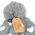 thumbnail image 6 of Women's Pom Pom Knit Winter Beanie Hat, 6 of 6
