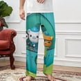 thumbnail image 3 of The Octonauts Pajamas Pants 3D Printing Wide Leg PJ Pant Loungewear Casual Comfy Sleepwear Lounge Pants for Men WomenL, 3 of 9