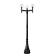 thumbnail image 3 of Z-Lite 599Mp3-564P Laurent 3 Light 100" Tall Post Light - Black, 3 of 3