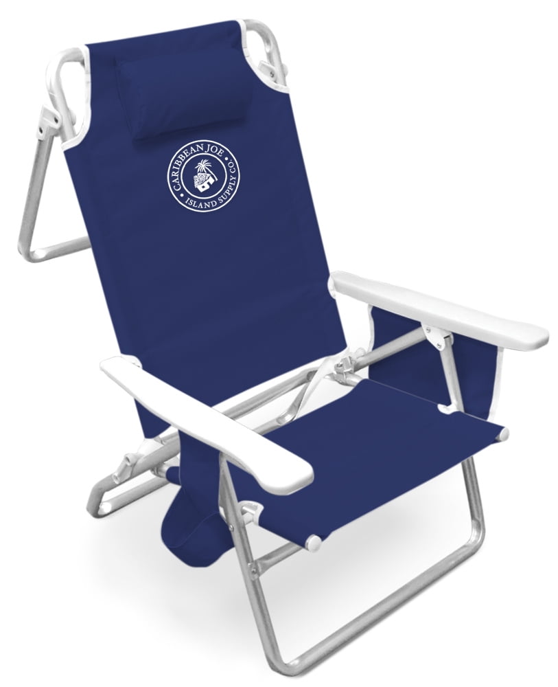 Minimalist 5 Position Folding Beach Chair for Large Space