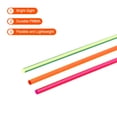 thumbnail image 4 of Unique Bargains 6Pcs Replacement Fiber Optic Sight Rods, 6 Inch 0.02 Inch OD PMMA Sight Bow Fluorescence Red Green Orange, 4 of 5