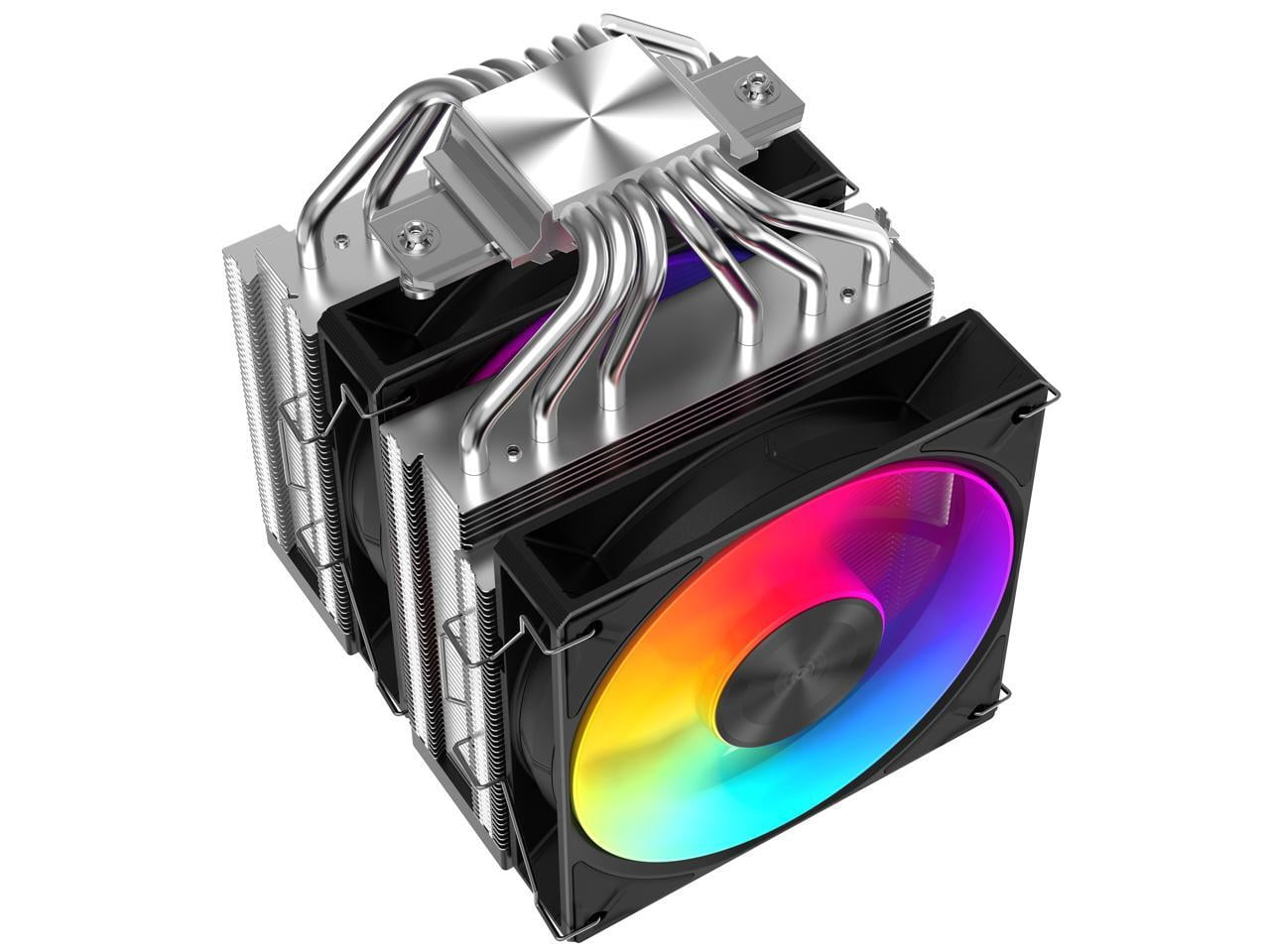 Sama A60L Dual-Tower ARGB CPU Air Cooler 6 Heat Pipes Dual 120mm ARGB