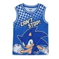 thumbnail image 2 of SEGA Sonic the Hedgehog Tank Top Shirt and Mesh Short Set (Boys), 2 Piece Set, Sizes 4-12, 2 of 6