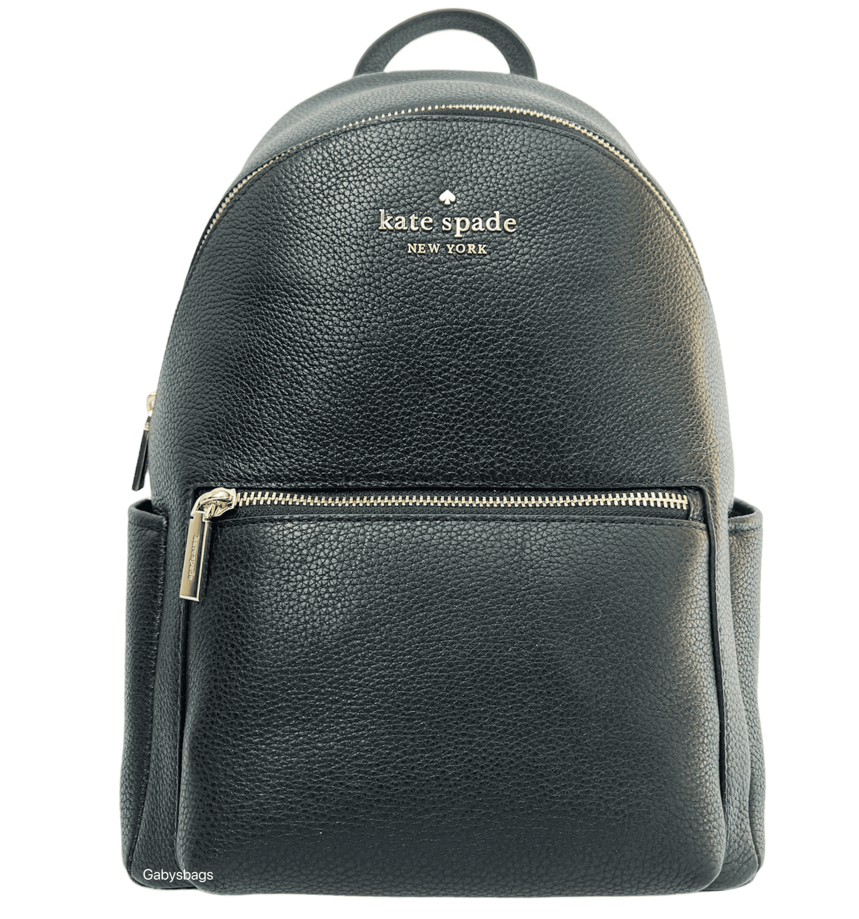 Leather backpack Kate Spade Green in Leather - 36893279