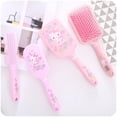 thumbnail image 3 of Sanrio-peine de Hello Kitty para mujer, peine para cabello rizado, peine de peinado rizado, cepillo de pelo de masaje del cuero cabelludo, cepillo de pelo de dibujos animados, salón de belleza, 3 of 4