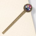 thumbnail image 4 of Rainbow Unicorns Antique Bronze Lace Bookmark: a Gift for Readers and Book Lovers, 4 of 5