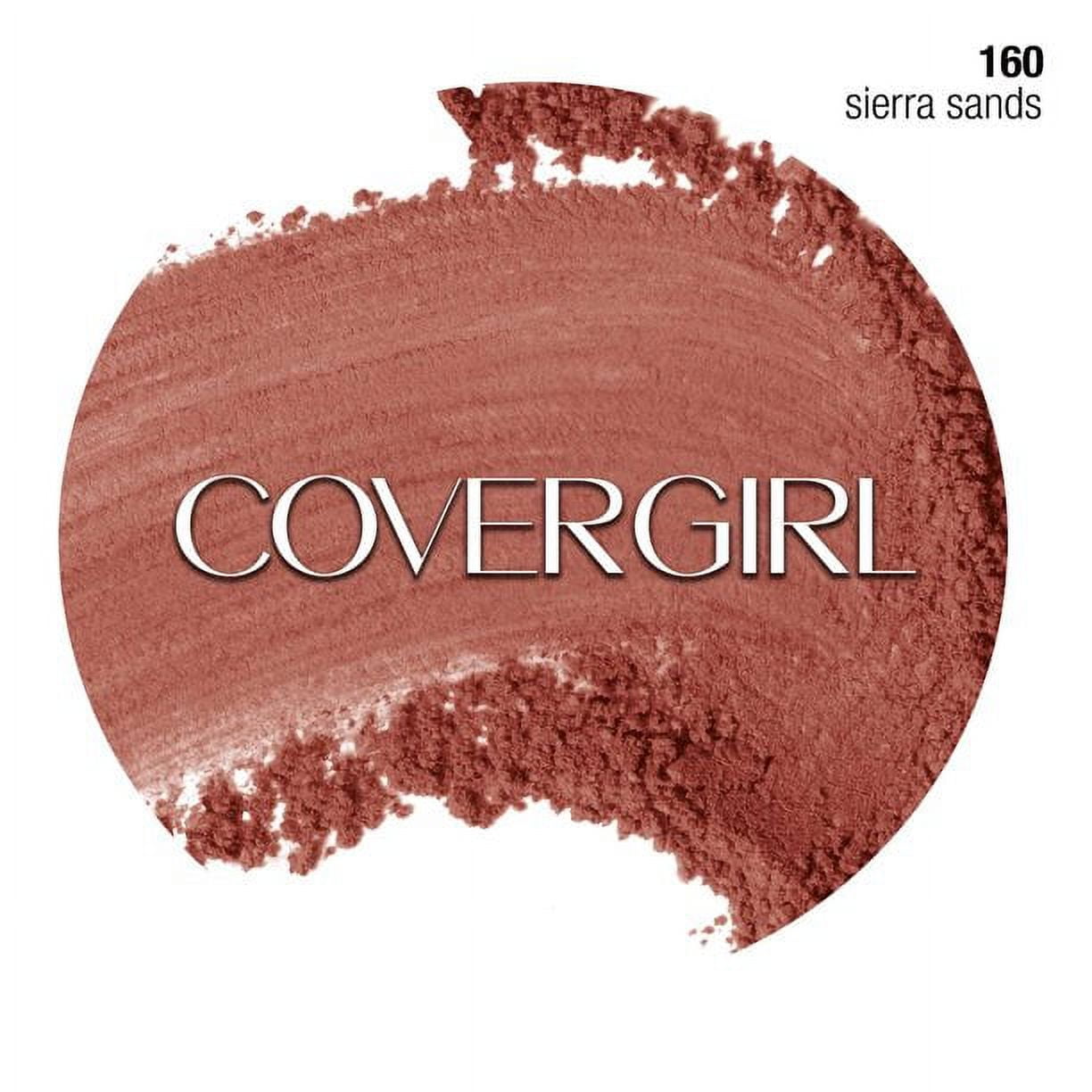 COVERGIRL Cheekers Blendable Powder Blush, 160 Sierra Sands, 0.12 oz