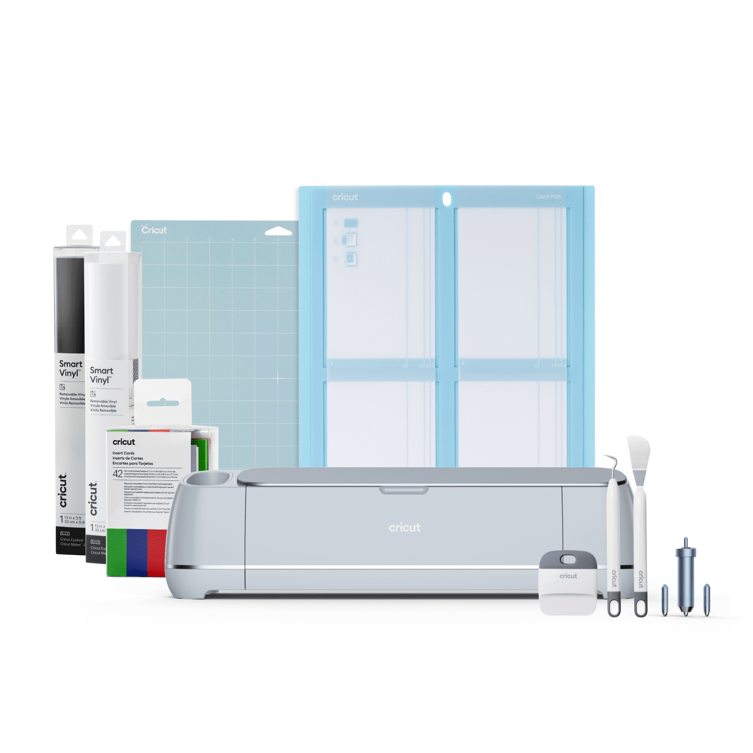 Machine de découpe intelligente Cricut Maker® 3 - Lot de cartes et de vinyles