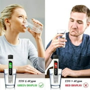 TDS Digital Water Tester Meter, TDS/EC/Temperature Water Tester Pen,Hand-held 3-in-1 Water Purity Tester for Drinking Water Hydroponics Plants Aquarium and Pool