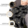 thumbnail image 6 of Cats and Stars in The Dark Flannel Throw Blanket Warm Cozy Soft Funny Print Blankets for Bed Couch Sofa Room Decoration Gifts 50\u201d×40\u201d Small for Kid, 6 of 6