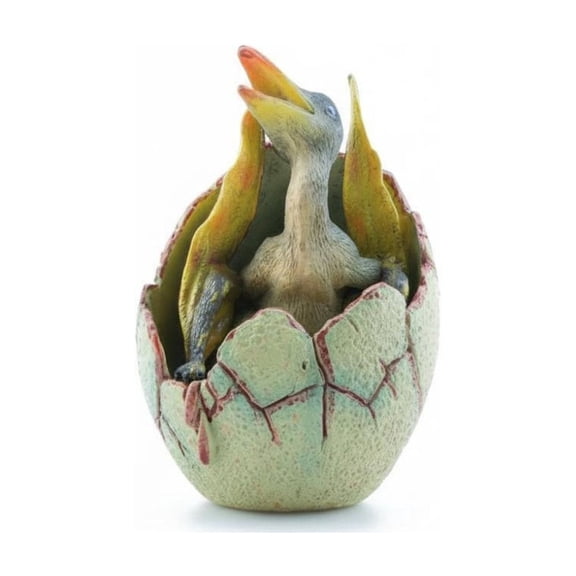 Abbraccia Pterodactyl Dinosaur Egg Toy Hatching Figure Realistic PVC Material for Collectors Youth and Adults
