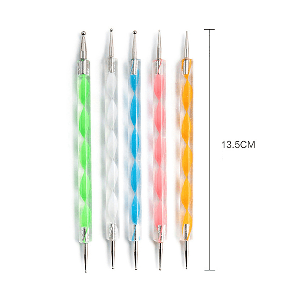 5X Mandala Dotting Tools Set for Painting Rocks,Painting Rocks Dot Kit,Acrylic Stick, Stencil DIY Wall Art