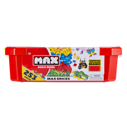MAX Build More Premium Building Bricks Set (253 Bricks) - Major Brick Brands Compatible