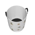 thumbnail image 3 of Goofa Rabbit Blowing Dandelions Printed Circular Hamper,Laundry Basket with Handles,Storage Baskets Foldable,Large Capacity Laundry Hamper-, 3 of 8
