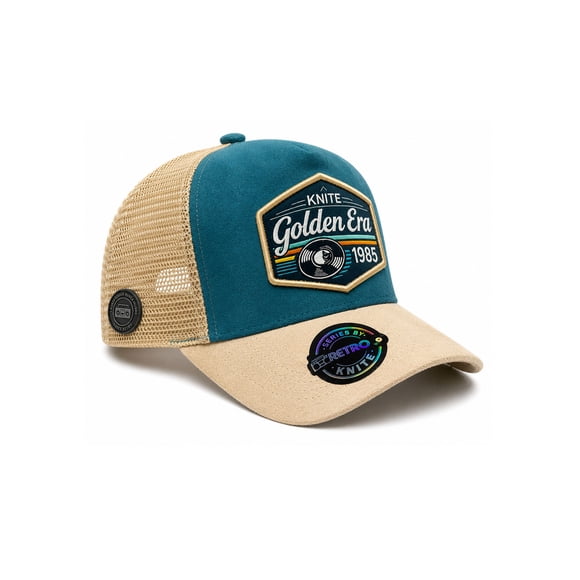 Knite Gorra Retro Golden Era Vintage Trucker de Malla Ajustable Casual 1985