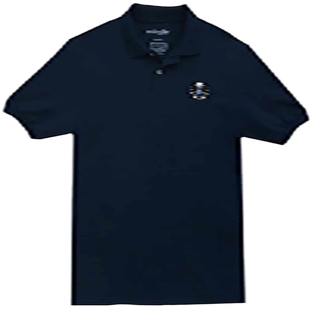 The Avengers - Marvel Avengers Men's Blue Polo With Shield Logo Adult - Walmart.com - Walmart.com