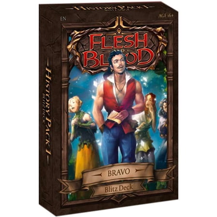 Flesh and Blood History Pack 1 Bravo Blitz Deck