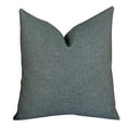thumbnail image 1 of Plutus PB11387-1818-DP Textured Blend Handmade Throw Pillow, Blue - 18 x 18 in., 1 of 1