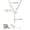 KN0639, variant on Colorful Necklace For Women, Long Y Shape Rhinestone Jewelry Multicolor Beaded Choker Drop Rainbow Necklaces For Women