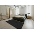 thumbnail image 5 of Ahgly Company Machine Washable Indoor Rectangle Transitional Light Black Area Rugs, 3' x 5', 5 of 7