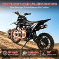 thumbnail image 3 of Gpower 50cc 4-Stroke Dirt Bike for Kids 8-14, Gas Power Mini Dirt Bike,1-Seater,Black, 3 of 8