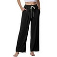 thumbnail image 2 of Tanming Barrel Sweatpants High Waisted Cargo Pants Women Straight Leg Pants Women Work Pants Women Stretch Stretchy Work Pants Plus Size Cargo Pants for Women, 2 of 4
