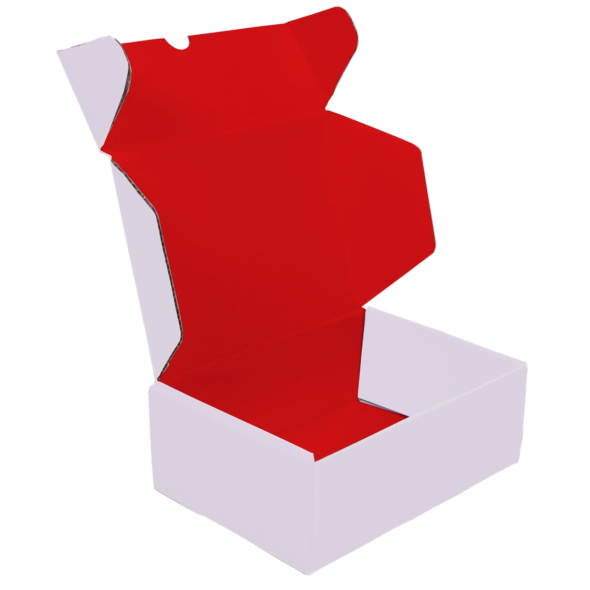 Ucanpack Corrugated Red Mailer Box ECT-32 Medium Heavy Duty Moving Box , 9 x 6¼ x 2" - 50 Pcs
