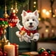 thumbnail image 4 of Colgantes Decorativos de Acrílico 2D con Animales Navideños para Espejo Retrovisor de Coche, Ideales para Decoraciones Navideñas., 4 of 6