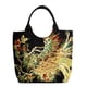 thumbnail image 2 of CHAXIN Bolso de hombro de estilo étnico para mujer, bandolera de lona con bordado de pavo real, informal, con colgante de cuentas, de gran capacidad, 2 of 8