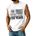thumbnail image 2 of 4th of July Shirts for Men Muscle Tank Tops Sleeveless Graphic American Flag Beach Hawaiian T-Shirts, 2 of 4
