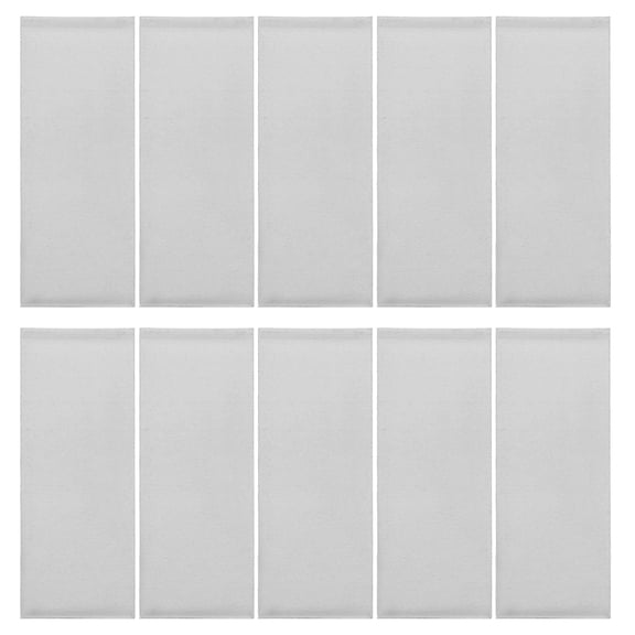 DEMACRIO Zinc Plates For Professionals In Educational Projects 10Pcs 5.0X2.0X0.4In