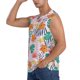 thumbnail image 3 of Fotbe Tropical Plants Men's Camiseta sin Mangas Estampada para Hombres, Playera Casual para Gimnasio, Entrenamiento, Playa-Small, 3 of 7