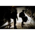 thumbnail image 2 of U.S. Army Green Berets wait to jump out of a C-130H3 Hercules Poster Print, 2 of 2